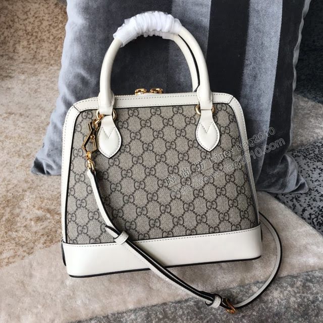 Gucci女包 古馳2020新款米奇桶包 古銅五金 Gucci肩背包 602691全皮  gdj1145
